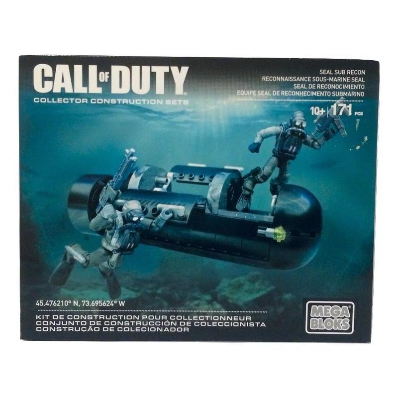  MegaBlocks Call of Duty Seal Sub Recon 