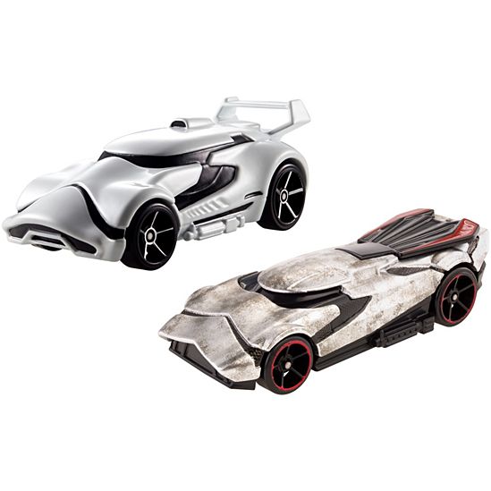  Hot Wheels Star Wars First Order Stormtrooper and Captain Phasma 
