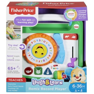  Fisher Price Laugh and Learn Remix Record Player 