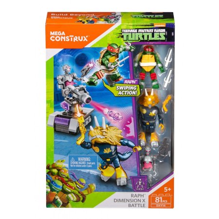  Mega Bloks Teenage Mutant Ninja Turtles Dimension X Building Set 
