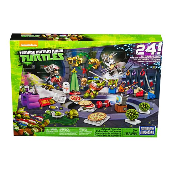  Mega Bloks Teenage Mutant Ninja Turtles Advent Calendar 