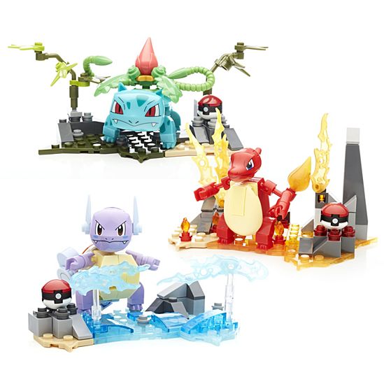  Mega Construx Pokemon Buildable Figures and Environments Gift Set 