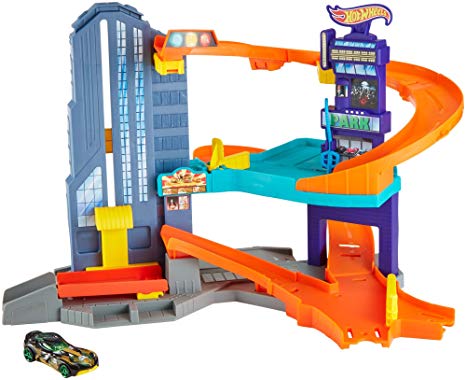  Hot Wheels Speedtropolis Track Set 