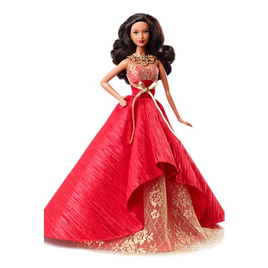  2014 Holiday Barbie Ornament African-American 