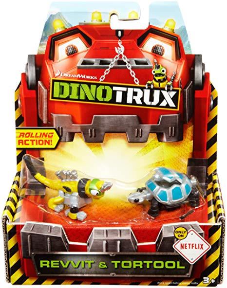  Dinotrux Revvit and Tortool Character 2-Pack 