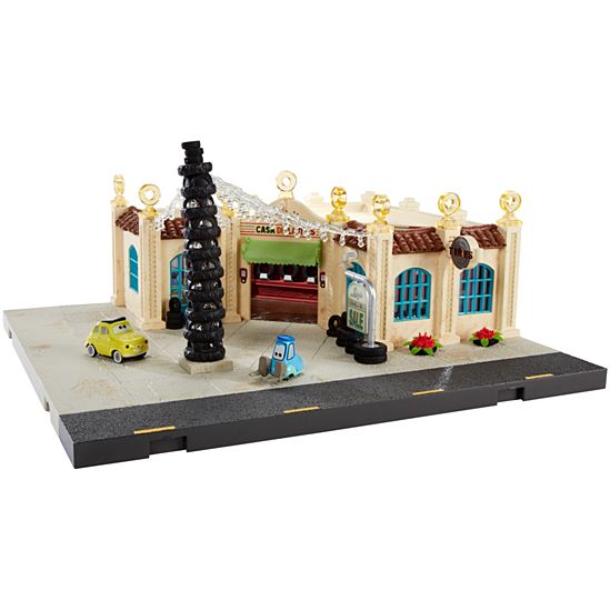  Disney Pixar Cars Precision Series Luigi's Casa Della Tires Playset 