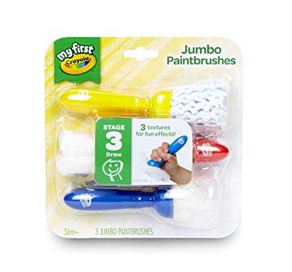  Crayola My First Jumbo Paintbrushes 