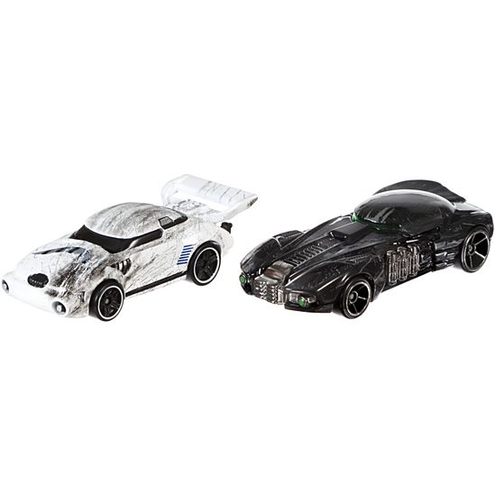  Hot Wheels Star Wars Stormtrooper and Death Trooper Character Car 2-Pack 