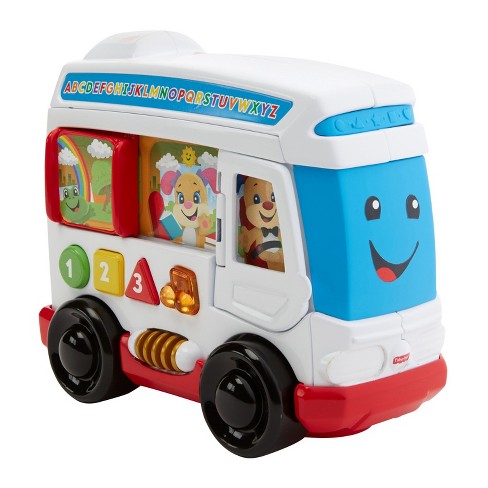  Fisher Price Laugh and Learn - Learn Around Town Bus 