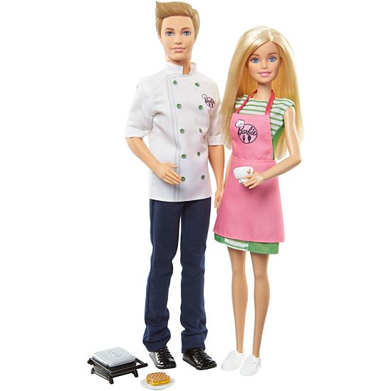  Barbie and Ken Dolls 