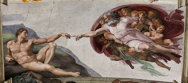  THE CREATION OF ADAM | MICHELANGELO 