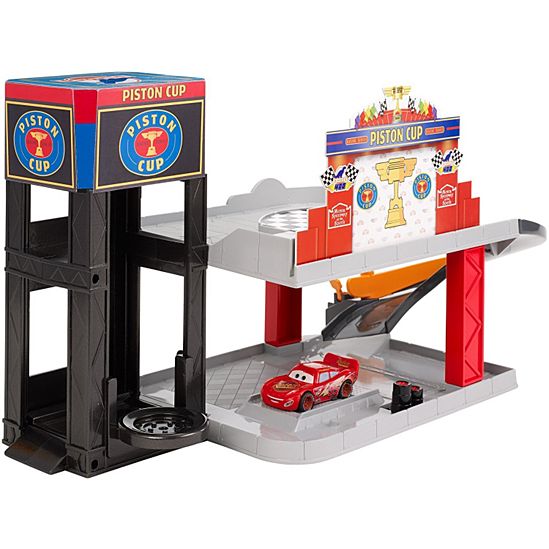  Disney Pixar Cars Piston Cup Racing Garage 