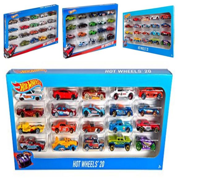  Hot Wheels 20 Car Pack 